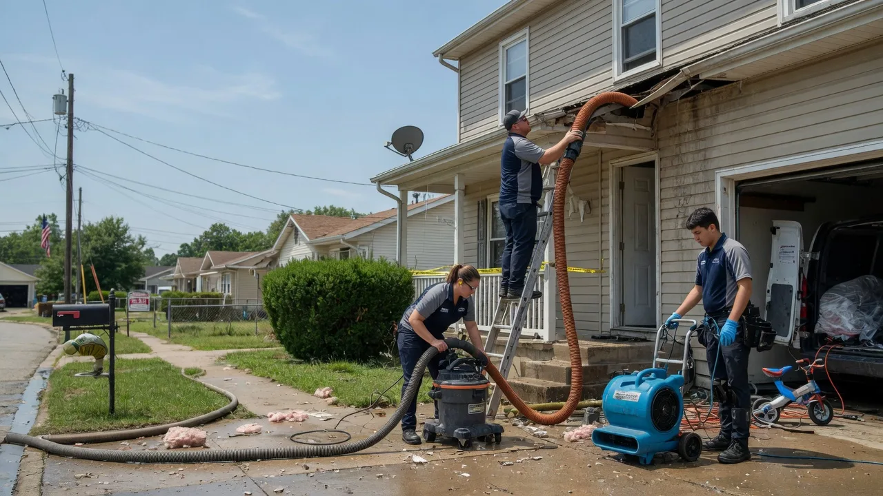 Water Damage Restoration in Red Hill, PA near me